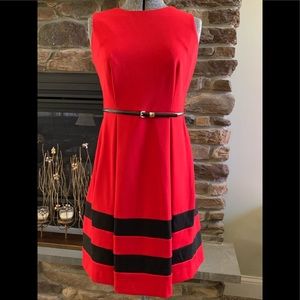 Calvin Kline pleated dress